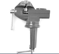 Тиски слесарные Airline поворотные PRO 75мм с наковальней, стальные ALSV01