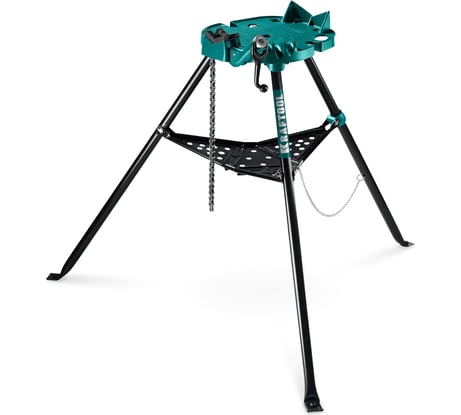 Цепные трубные тиски KRAFTOOL TRIBENCH, 1/8-6, на треноге 32613-6