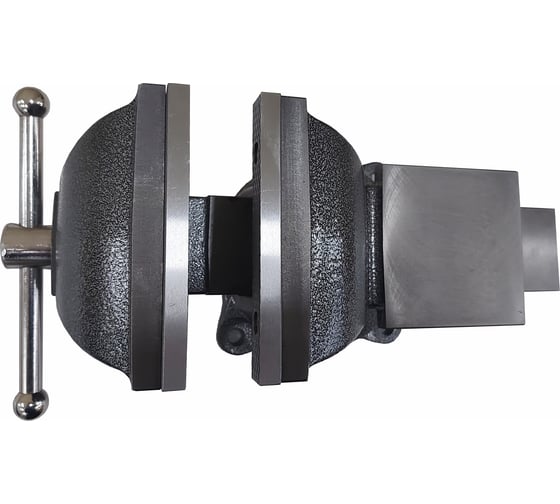 Слесарные тиски GRIFF 125 мм, серия PRO, поворотные, стальные, с наковальней g164026