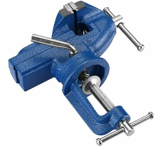 Слесарные тиски DEKO CL08, настольные, поворотные, 60 мм 065-0960