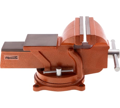 Слесарные тиски SPARTA 150 мм, поворотные, с наковальней 186275