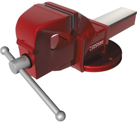 Слесарные стационарные тиски СОРОКИН 1.906