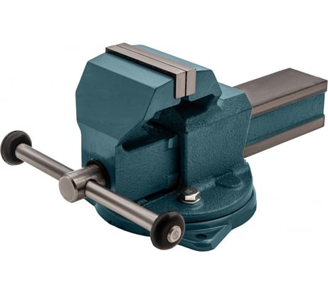 Слесарные тиски Без бренда 100 мм, поворотные 18663