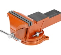 Слесарные тиски SPARTA 200 мм, поворотные, с наковальней 186295