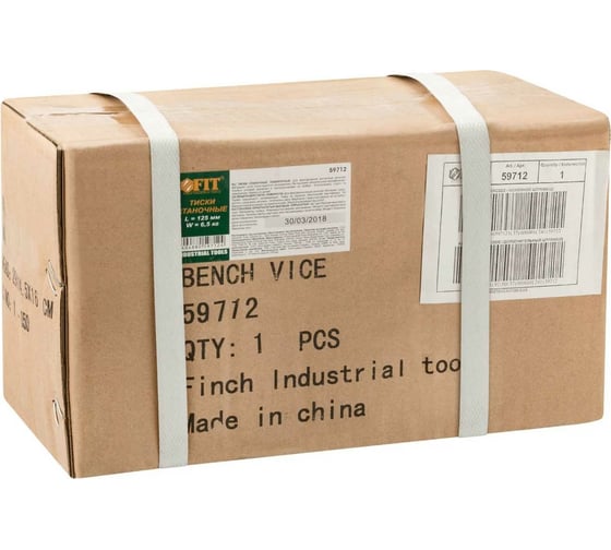 Станочные поворотные тиски 125 мм FIT Т-36300 59712
