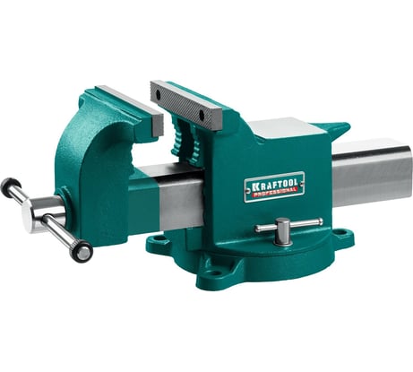 Стальные слесарные тиски KRAFTOOL Steel 150 мм 32701-150