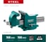 Стальные слесарные тиски KRAFTOOL Steel 150 мм 32701-150 3
