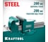 Стальные слесарные тиски KRAFTOOL Steel 200 мм 32701-200 2