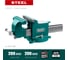 Стальные слесарные тиски KRAFTOOL Steel 200 мм 32701-200 3