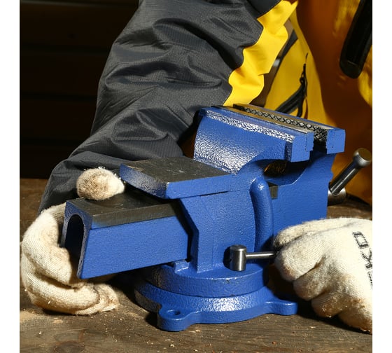 Слесарные тиски DEKO CL11, поворотные, 125 мм DEKO (3638) 065-0963