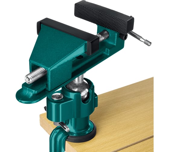 Шарнирно-поворотные тиски KRAFTOOL Precision 75 мм 32711-75
