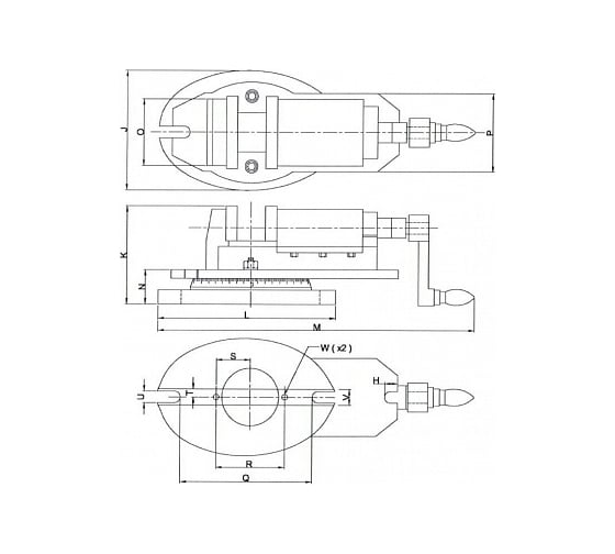 Станочные прецизионные тиски WILTON MMV/SP-150 WI11710EU 150х150