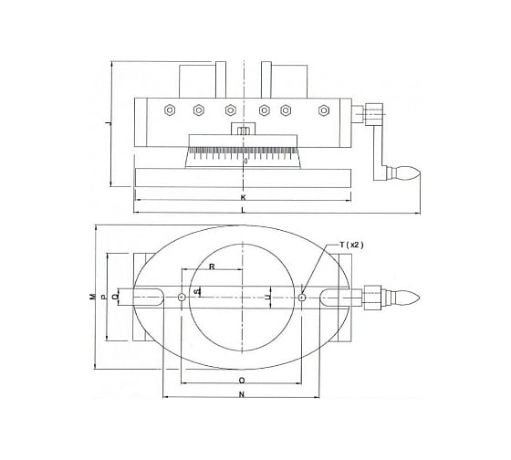 Станочные самоцентрирующие тиски WILTON SCV/SP-100 WI11713EU 100х100
