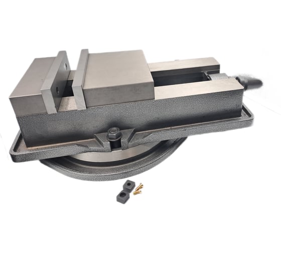 Станочные тиски TORNERI прецизионные поворотные L губок 200 мм, серия QM16200 Swivel 045761