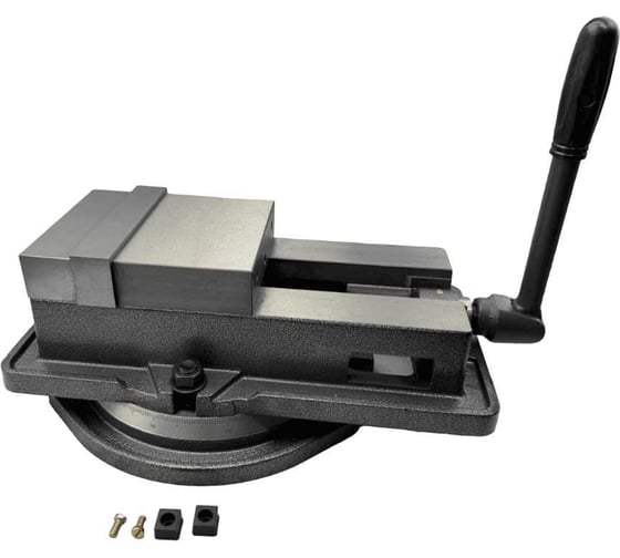 Станочные тиски TORNERI прецизионные поворотные L губок 160 мм, серия QM16160 Swivel 045759