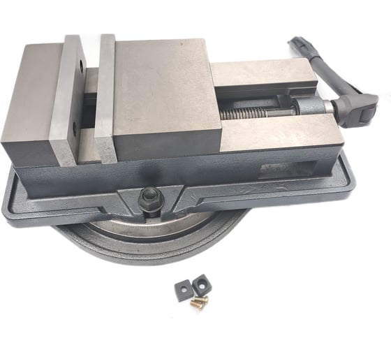 Станочные тиски TORNERI прецизионные поворотные L губок 160 мм, серия QM16160 Swivel 045759