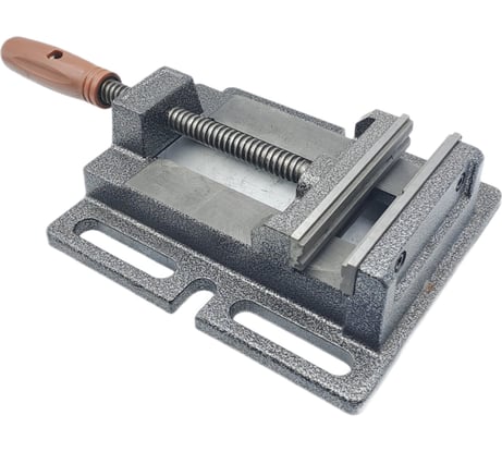 Станочные тиски TORNERI для сверлильных станков неповоротные L губок 125 мм, серия Q19125 045779