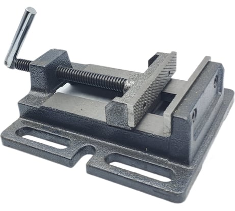 Станочные тиски TORNERI для сверлильных станков неповоротные L губок 100 мм, серия Q19A100 045776