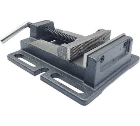 Станочные тиски TORNERI для сверлильных станков неповоротные L губок 125 мм, серия Q19A125 045778