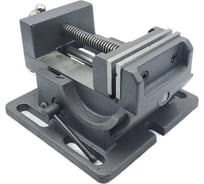 Станочные тиски TORNERI для сверлильных станков глобусные L губок 100 мм, серия QKD100 045787