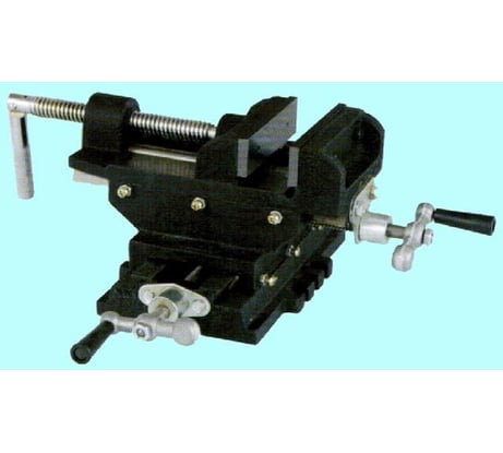 Координатные станочные тиски CNIC Q97-150 150 мм, с 2-мя суппортами 32670