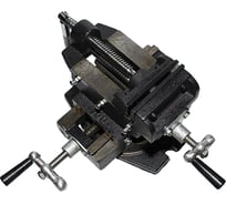 Координатные станочные тиски CNIC Q97150В 150 мм, с 2-мя суппортами, поворотные 39771