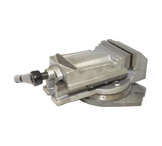 Станочные тиски CNIC Q12 QH160 160 мм, чугунные, поворотные, с закрытом винтом, ход 125 мм 32664