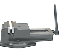 Станочные тиски CNIC Q13 QB160 160 мм, чугунные, поворотные, с открытым винтом, ход 180 мм 35118