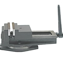 Станочные тиски CNIC Q13 QB250 250 мм, чугунные, поворотные, с открытым винтом, ход 280 мм 71406