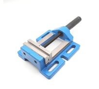 Станочные сверлильные тиски ТЕХНОРЕАЛ 100 мм с профильными губками AVU3W-100