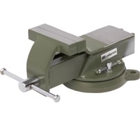 Тиски СИБРТЕХ слесарные, 100 мм, стальные, поворотные 18618