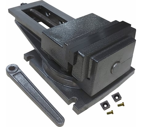 Тиски станочные GRIFF 250мм поворотные с открытым винтом, серия QB b241204