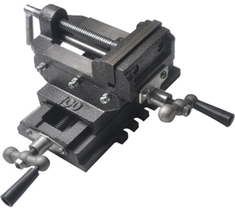 Крестовые тиски METALMASTER ТК100 18354