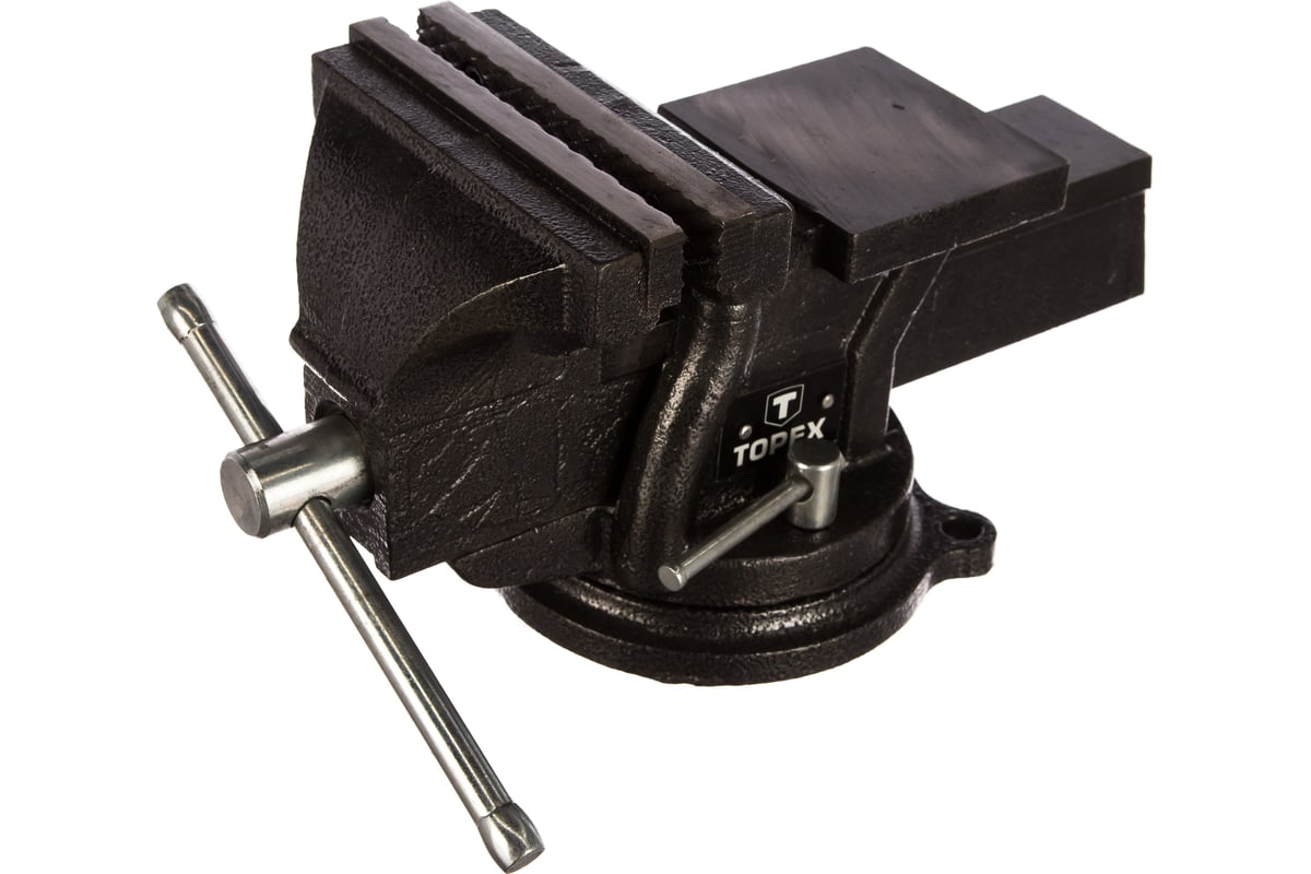 Тиски слесарные поворотные с наковальней TOPEX 07A212 - выгодная цена ...
