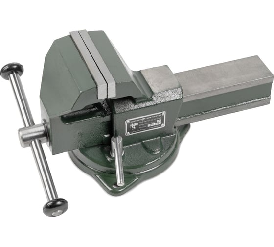 Слесарные поворотные тиски с наковальней Дело Техники ТСС-125 392425 1