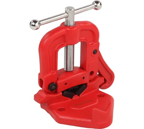Тиски откидные трубные до 2" HEAVY DUTY REKON 031002