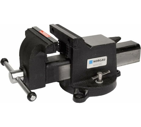 Параллельные поворотные слесарные тиски 125 мм NORGAU N410-125 073004125