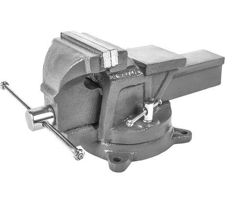 Стальные поворотные слесарные тиски КОБАЛЬТ 248-962