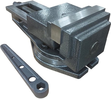 Станочные тиски 160мм, поворотные, с открытым винтом, серия QB GRIFF b241202