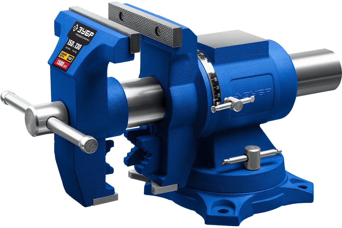 Многофункциональные слесарные тиски ЗУБР Эксперт-3d 150 мм 32712-150 -  выгодная цена, отзывы, характеристики, фото - купить в Москве и РФ