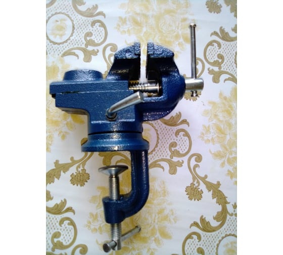 Слесарные поворотные тиски с наковальней, 65 мм, СИБРТЕХ 18672 ...