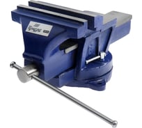 Слесарные тиски с наковальней ТУНДРА высокопрочный чугун ВЧ-40, 150 мм 1627886