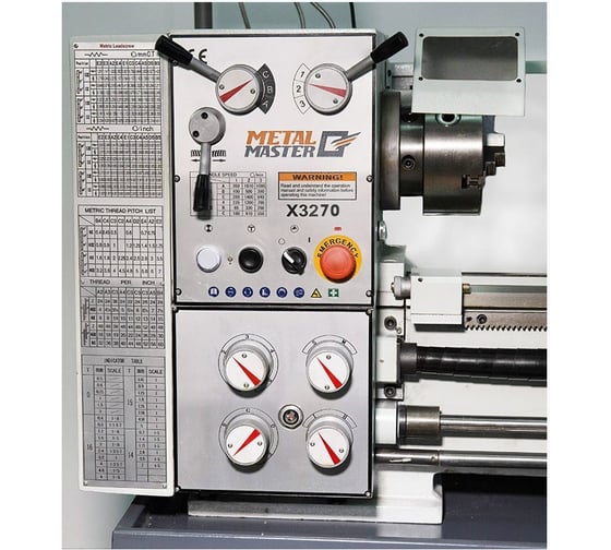 Токарно-винторезный станок, 380V MetalMaster X3270 16941