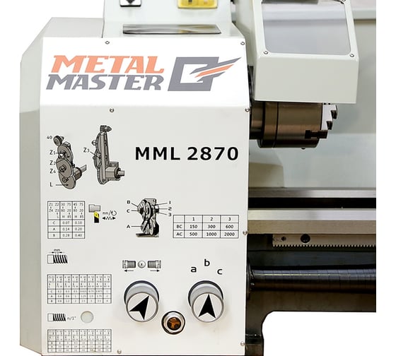 Токарный станок MetalMaster MML 2870 15462