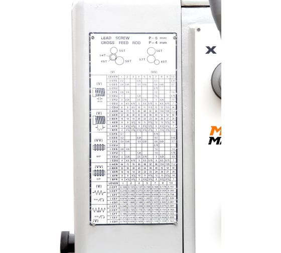 Токарно-винторезный станок MetalMaster Z51200 RFS 17047