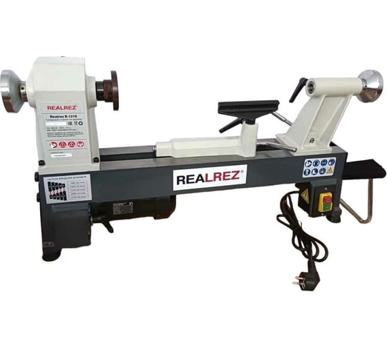 Токарный станок по дереву REALREZ R-1218 550 В REZ-R-1218 550 W