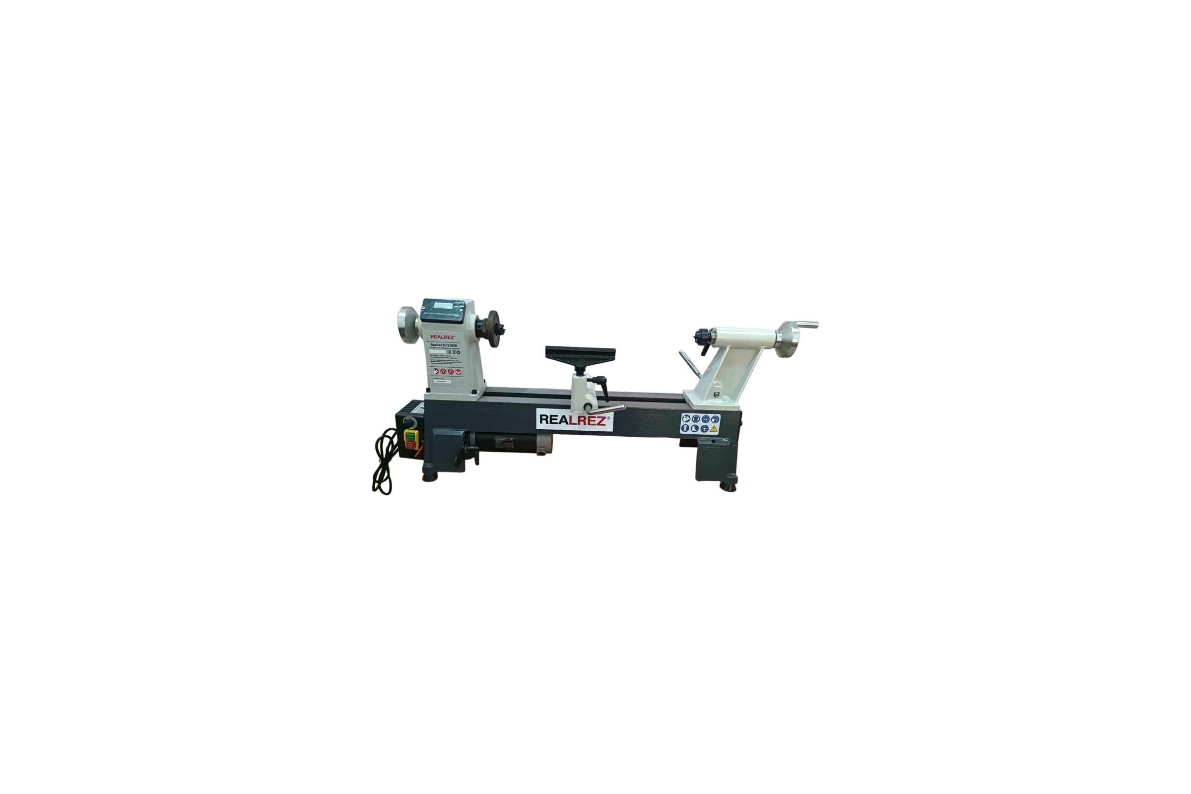ТокарныйстанокподеревуREALREZR-1218VD550ВREZ-R-1218VD550W