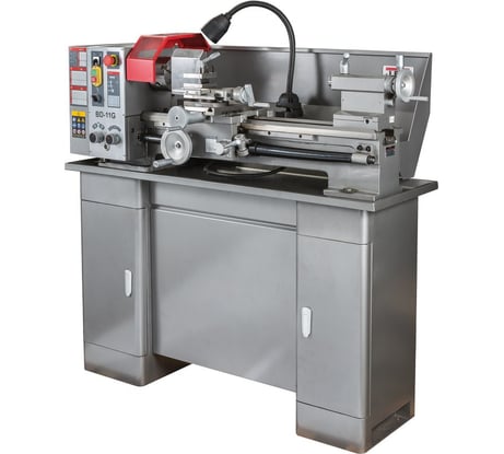 Токарный станок по металлу без СОЖ на подставке JET BD-11G 50000915M