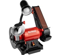Заточный станок СТ 3015СЛ, 300 Вт, 150 мм + лента 686*50 мм Elitech 205226