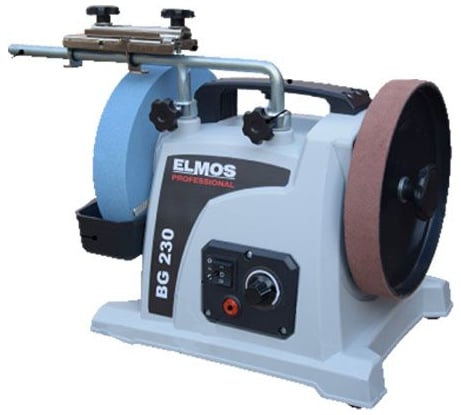Заточной станок Elmos BG 230 180В, 200мм, с регулировкой оборотов e70384